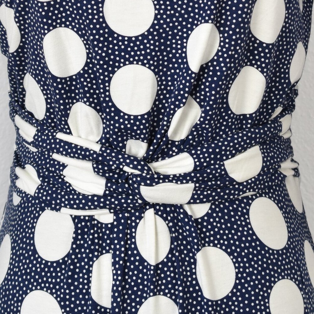 Boden Michelle Jersey Dress Polka Dot - 6 - Picture 3 of 9